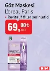 LOREAL PARİS REVİTALİFT FİLLER SERİNLETİCİ GÖZ MASKESİ